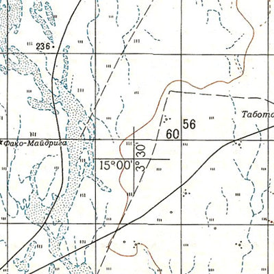 Soviet Genshtab - d31-10 - Niger