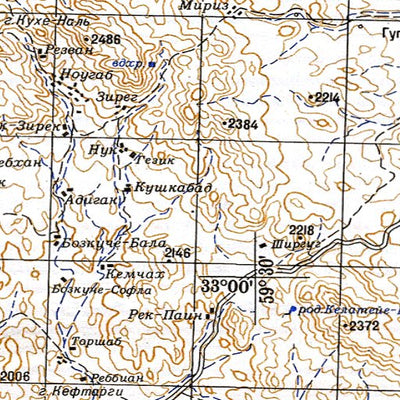 Soviet Genshtab - i40-30 - Iran (Islamic Republic of)