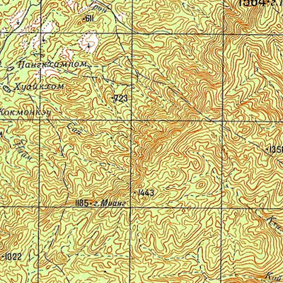 Soviet Genshtab - e47-23 - Thailand