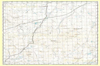 Soviet Genshtab - m50-26 - Mongolia