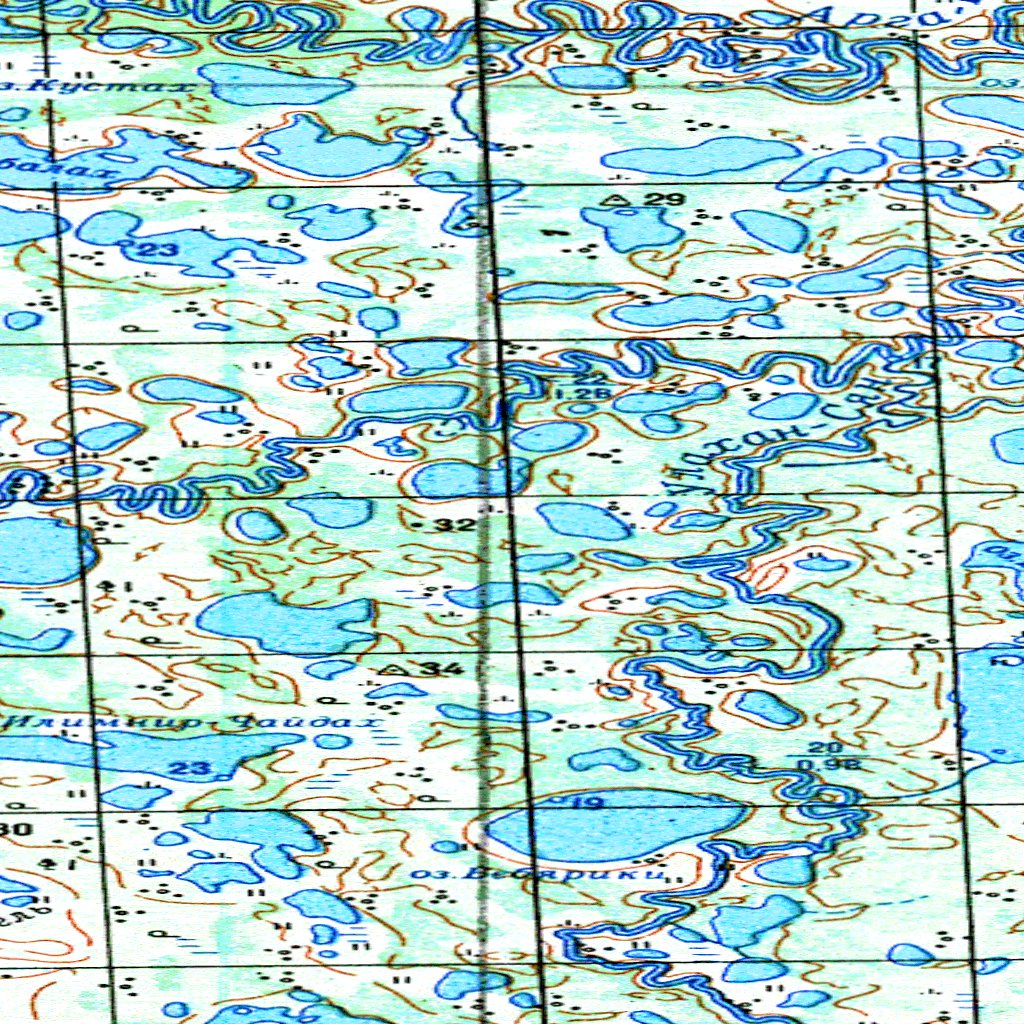 Soviet Genshtab - r56-25-26 - Russia Map by Avenza Systems Inc ...