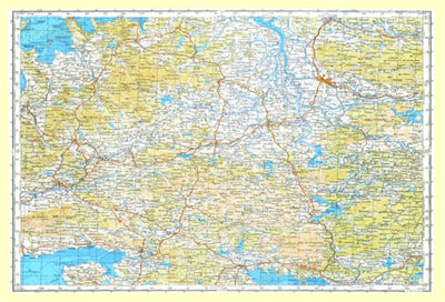 Soviet Genshtab - j51-18 - Korea, Democratic People's Republic of