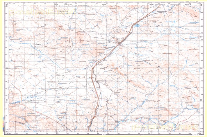 Soviet Genshtab - m44-33 - Kazakhstan Map by Avenza Systems Inc ...