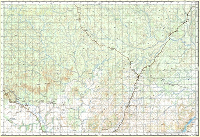 Soviet Genshtab - b34-25 - Central African Republic