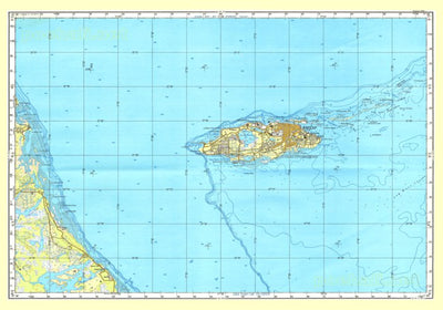 Soviet Genshtab - g18-25 - Bahamas