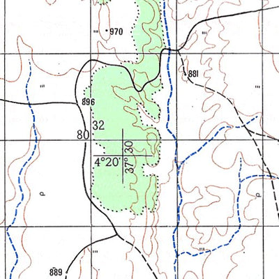 Soviet Genshtab - b37-32 - Kenya