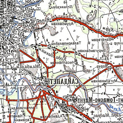 Soviet Genshtab - d44-27 - India