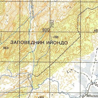 Soviet Genshtab - xc37-01 - United Republic of Tanzania
