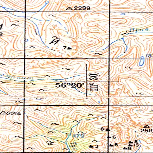 Soviet Genshtab - o49-34 - Russia Map by Avenza Systems Inc. | Avenza Maps