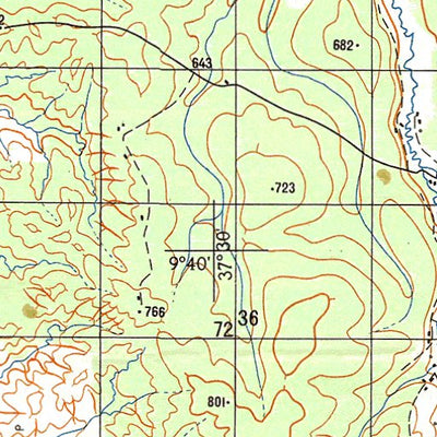 Soviet Genshtab - xc37-14 - United Republic of Tanzania