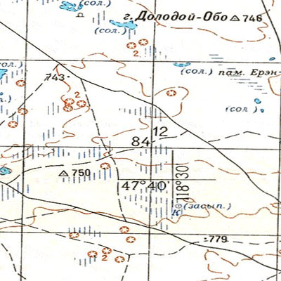 Soviet Genshtab - l50-05 - Mongolia