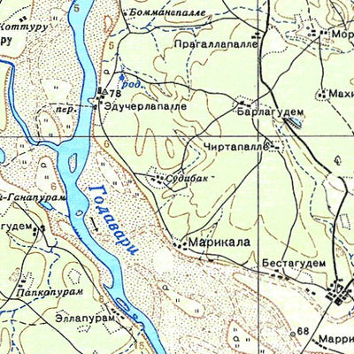 Soviet Genshtab - e44-15 - India