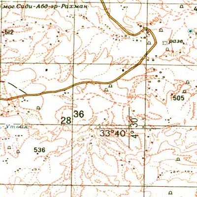 Soviet Genshtab - i31-23 - Algeria