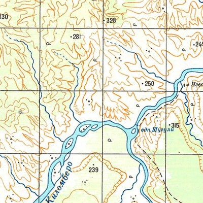 Soviet Genshtab - xc37-02 - United Republic of Tanzania