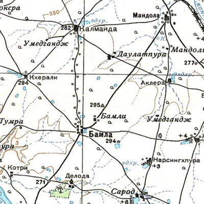 Soviet Genshtab - g43-29 - India