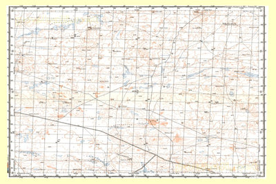 Soviet Genshtab - l42-18 - Kazakhstan