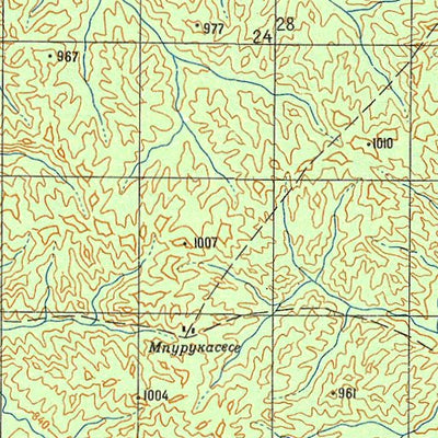 Soviet Genshtab - xc37-19 - United Republic of Tanzania