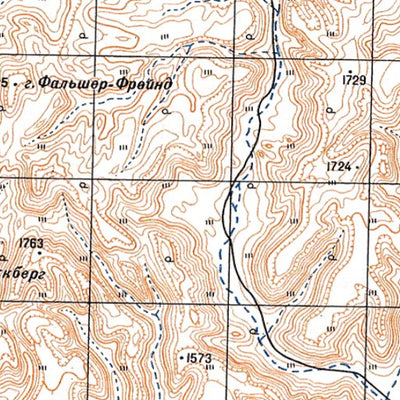 Soviet Genshtab - xg34-31 - Namibia