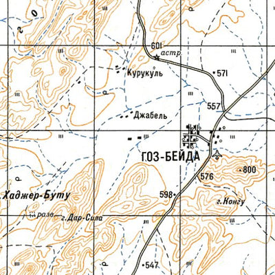 Soviet Genshtab - d34-34 - Sudan