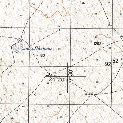 Soviet Genshtab - xg34-02 - Namibia