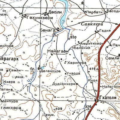 Soviet Genshtab - g43-35 - India