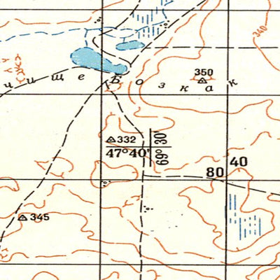 Soviet Genshtab - l42-04 - Kazakhstan