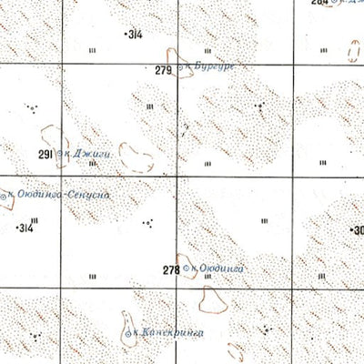 Soviet Genshtab - d33-11 - Chad