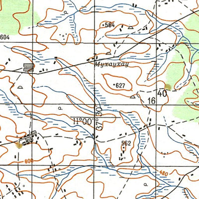 Soviet Genshtab - xc37-26 - United Republic of Tanzania