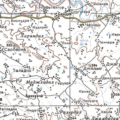 Soviet Genshtab - f45-09 - India
