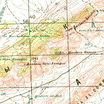 Soviet Genshtab - i31-25 - Algeria