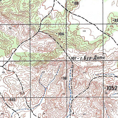 Soviet Genshtab - b38-19 - Ethiopia