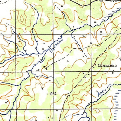 Soviet Genshtab - xc34-12 - Democratic Republic of the Congo