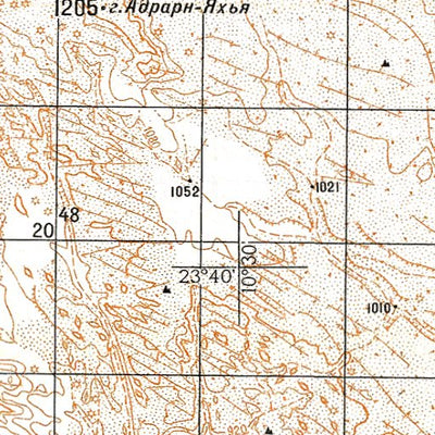 Soviet Genshtab - f32-05 - Algeria