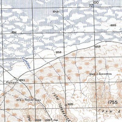 Soviet Genshtab - i40-01 - Iran (Islamic Republic of)