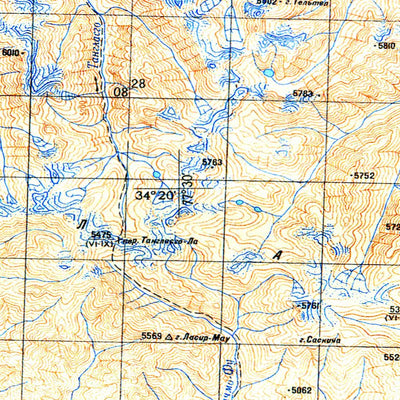 Soviet Genshtab - i43-18 - India