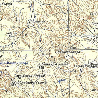Soviet Genshtab - e44-08 - India