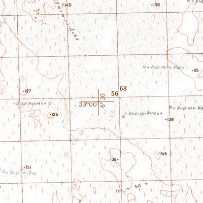 Soviet Genshtab - i32-25 - Algeria