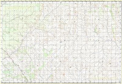 Soviet Genshtab - b34-12 - Central African Republic