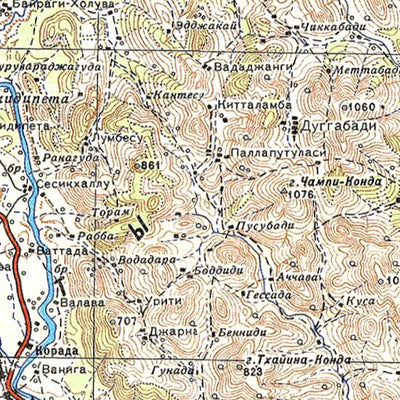 Soviet Genshtab - e44-12 - India