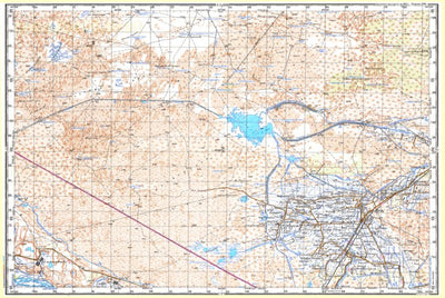 Soviet Genshtab - j41-04 - Uzbekistan