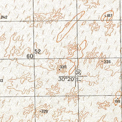 Soviet Genshtab - h32-14 - Algeria