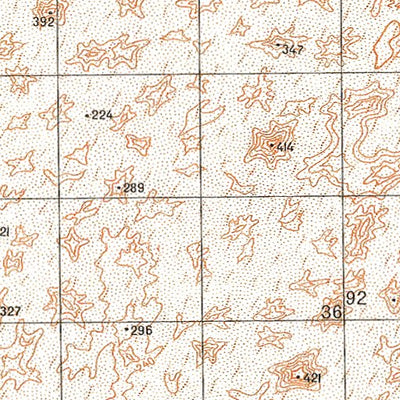 Soviet Genshtab - h32-14 - Algeria
