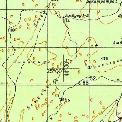 Soviet Genshtab - xg38-09 - Madagascar