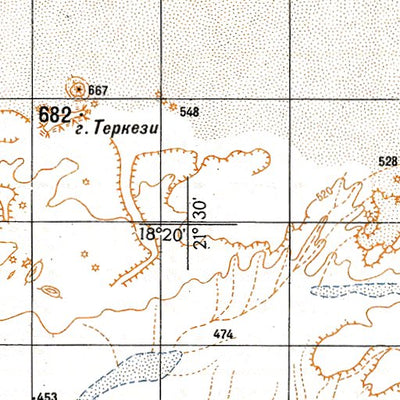 Soviet Genshtab - e34-16 - Chad