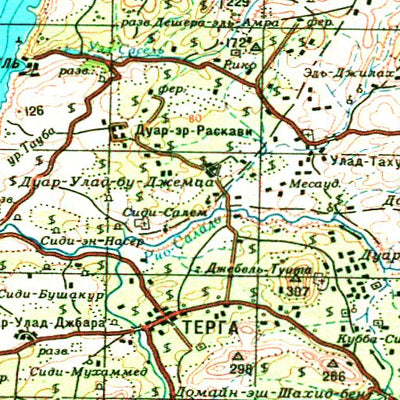 Soviet Genshtab - i30-05 - Algeria
