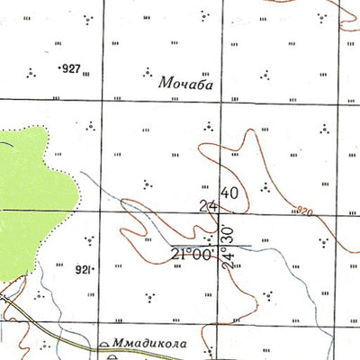 Soviet Genshtab - xf35-07 - Botswana