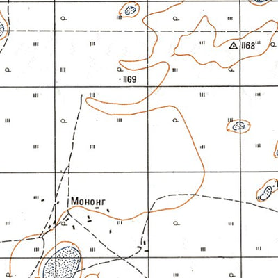 Soviet Genshtab - xf34-34 - Botswana