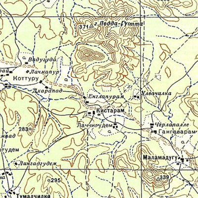 Soviet Genshtab - e44-21 - India