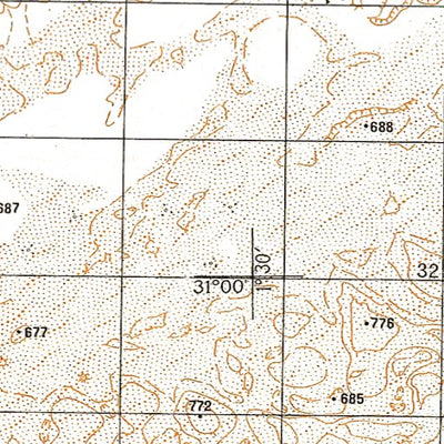 Soviet Genshtab - h30-11 - Algeria
