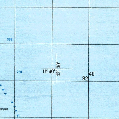 Soviet Genshtab - xc38-32 - Comoros